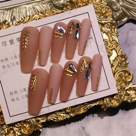 Baddie Simple Coffin Nails with Rhinestones: Complete Guide.